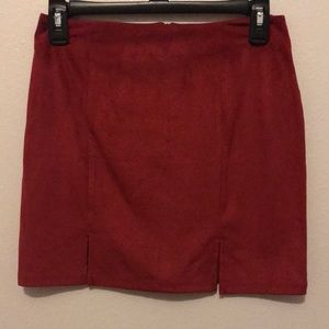 Forever 21, Red skirt, S